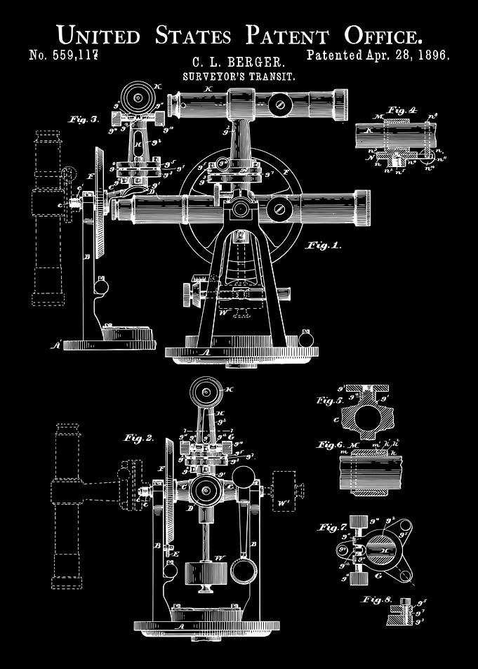 Surveyor's Transit Patent
