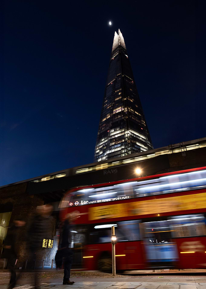 London Shard Night View