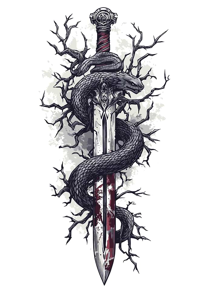 Snake and Sword