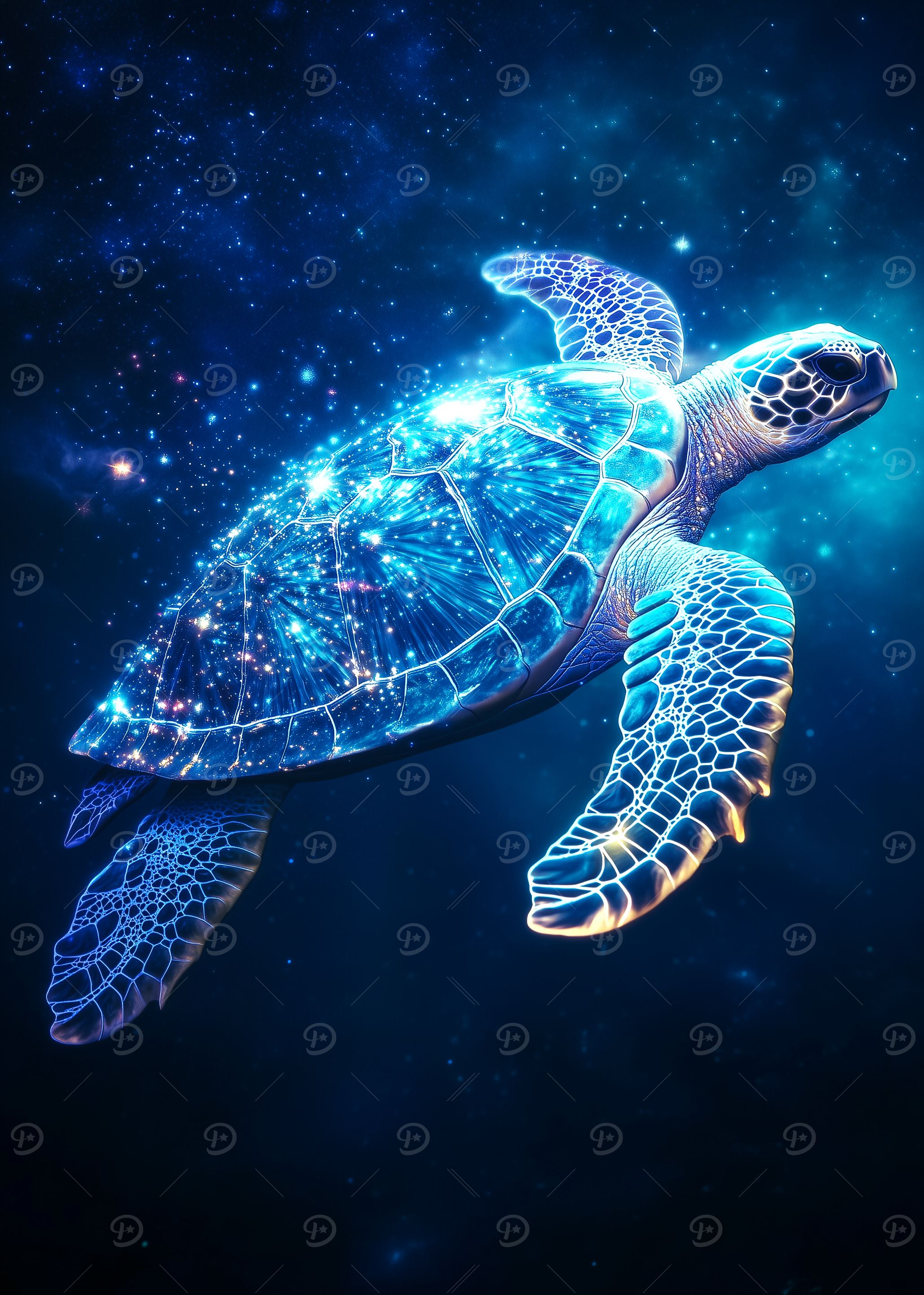 Cosmic Sea Turtle