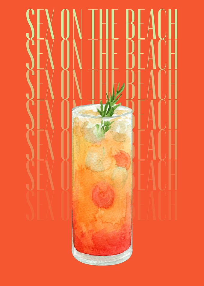 Sex on the Beach Cocktail