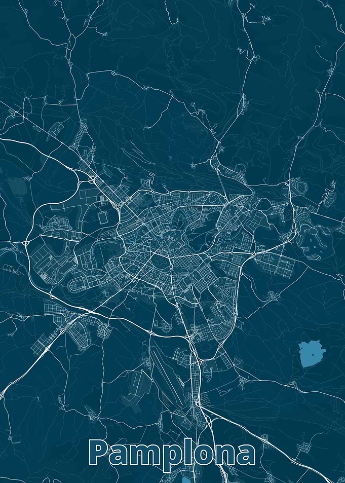 Pamplona City Map