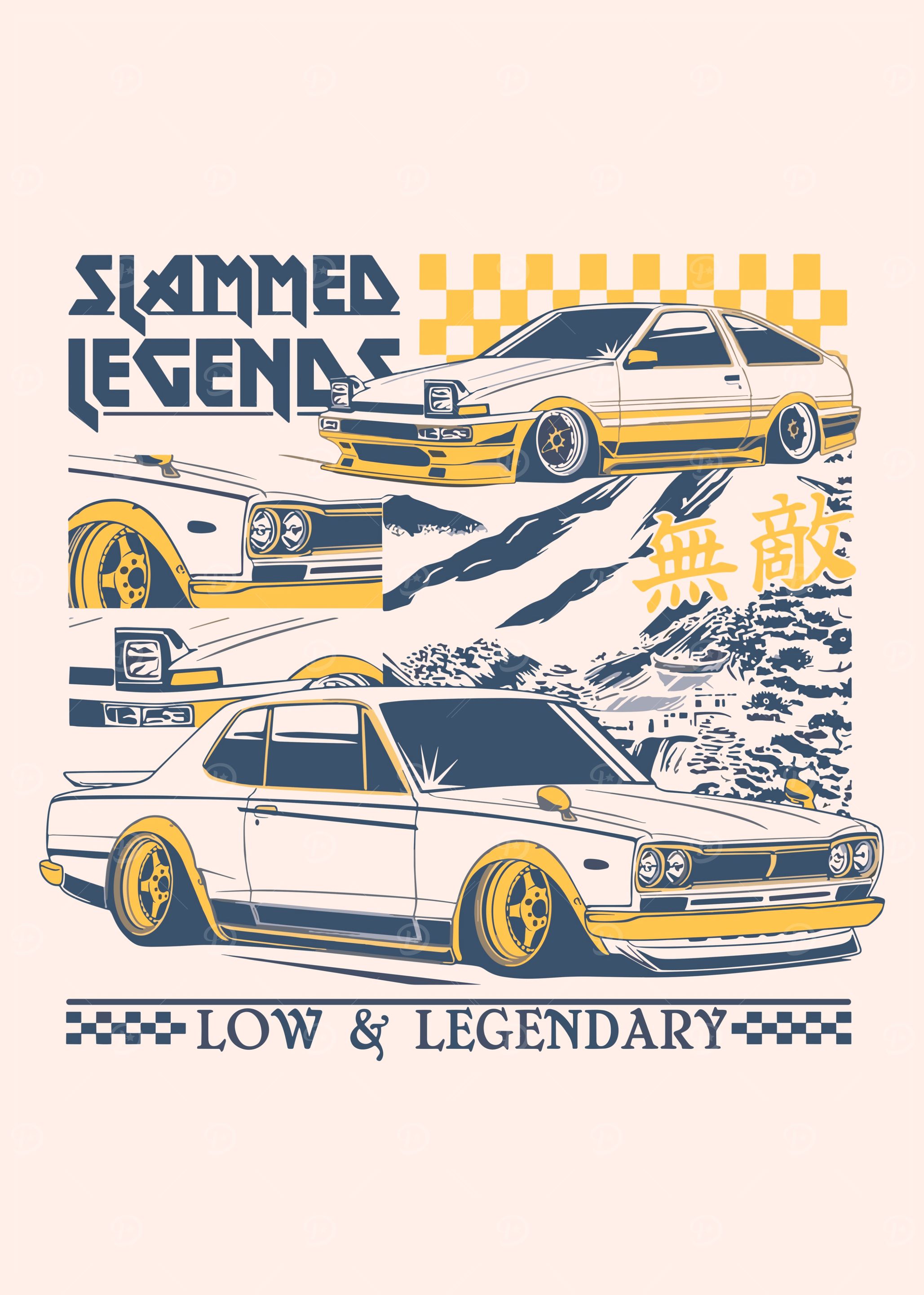 Slammed Legends JDM Cars