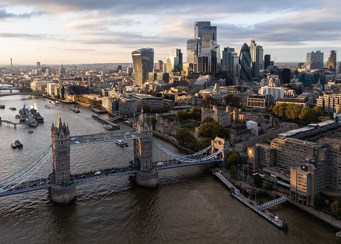 Tower Bridge London Skyline