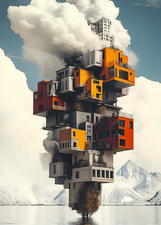 Floating Cityscape