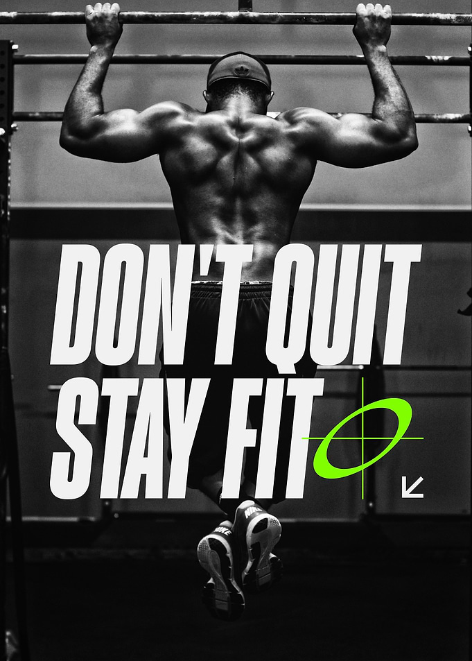Fitness Gym Motivation Poster