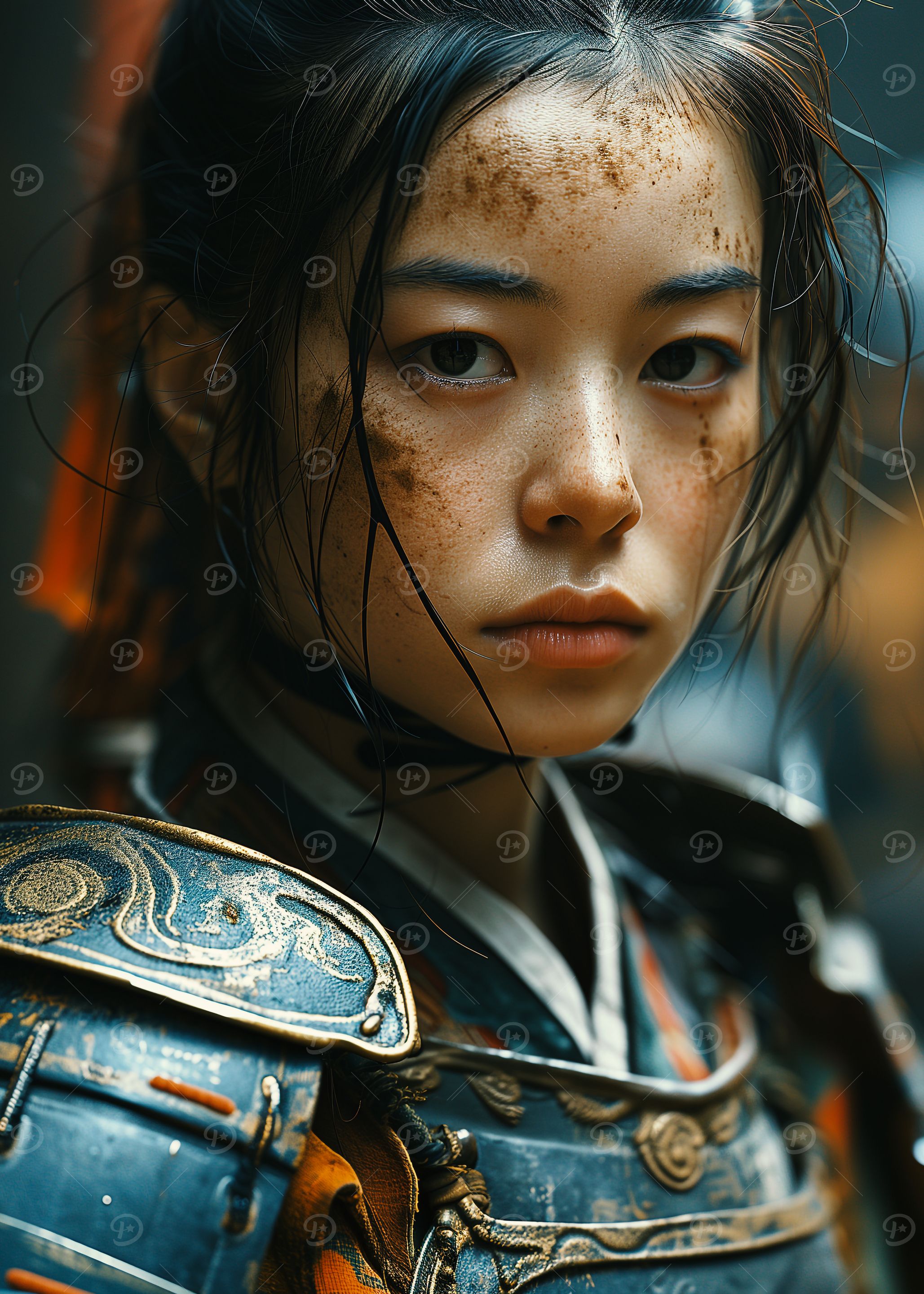 Samurai Warrior Woman