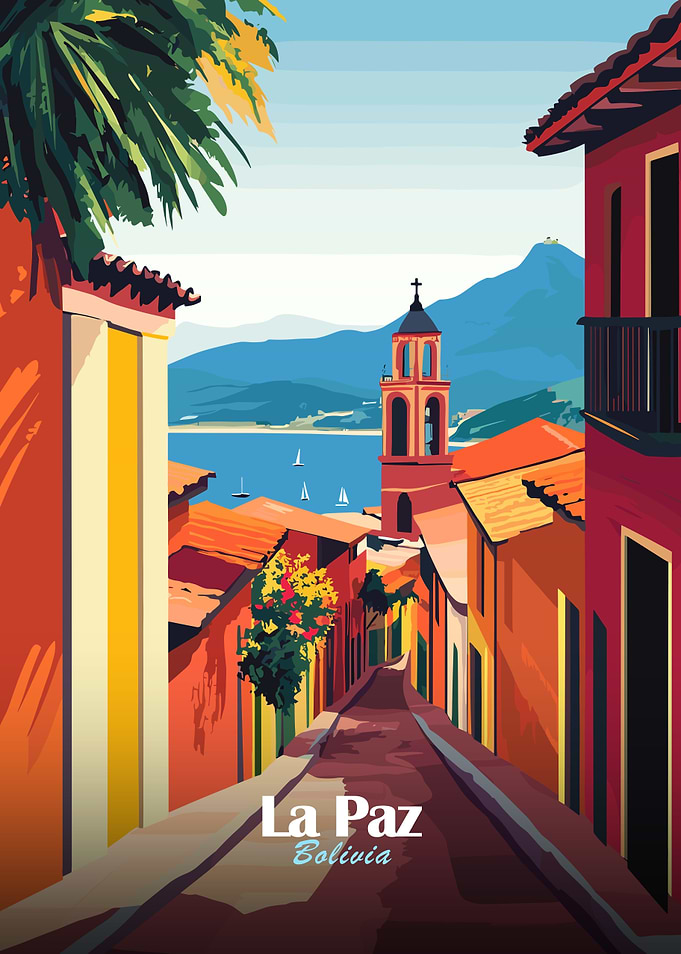 La Paz Bolivia Cityscape