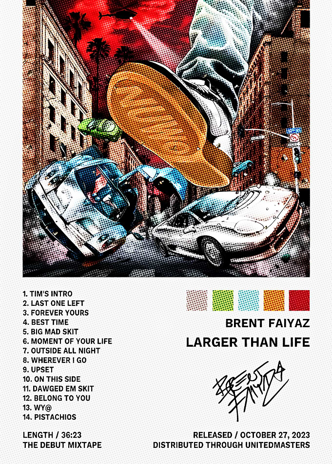 Brent Faiyaz Album Cover