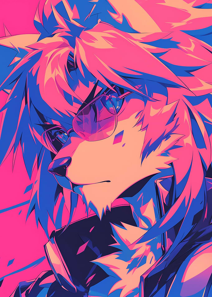 Furry Anime Character