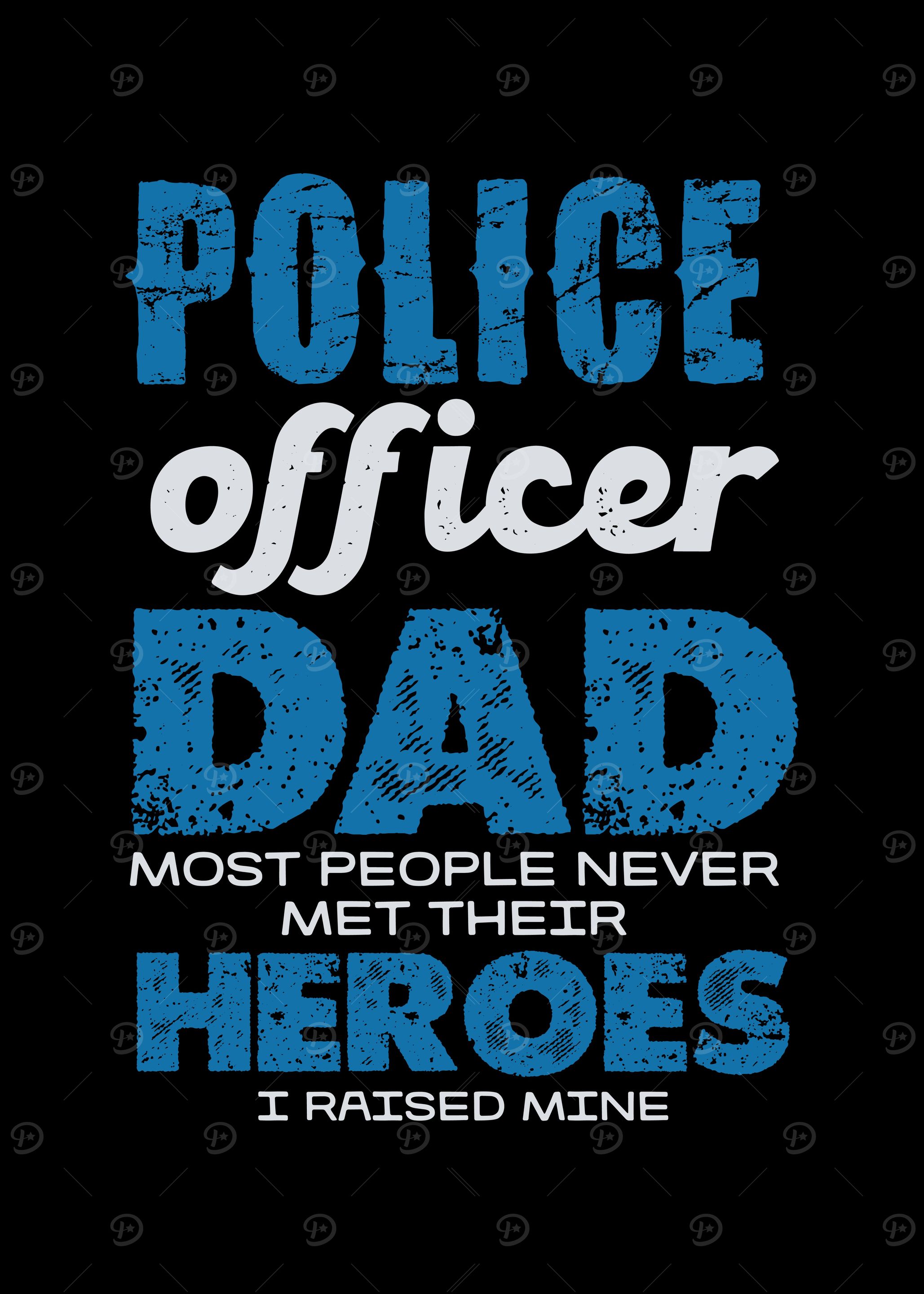 Police Officer Dad Hero