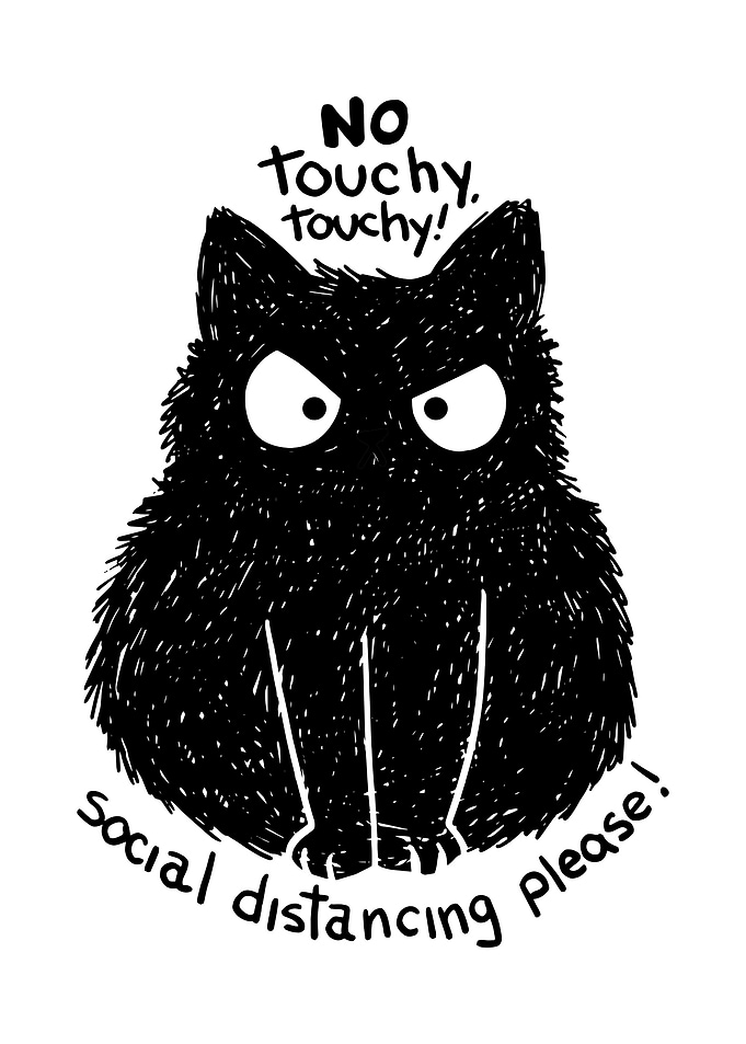 Grumpy Cat Social Distancing