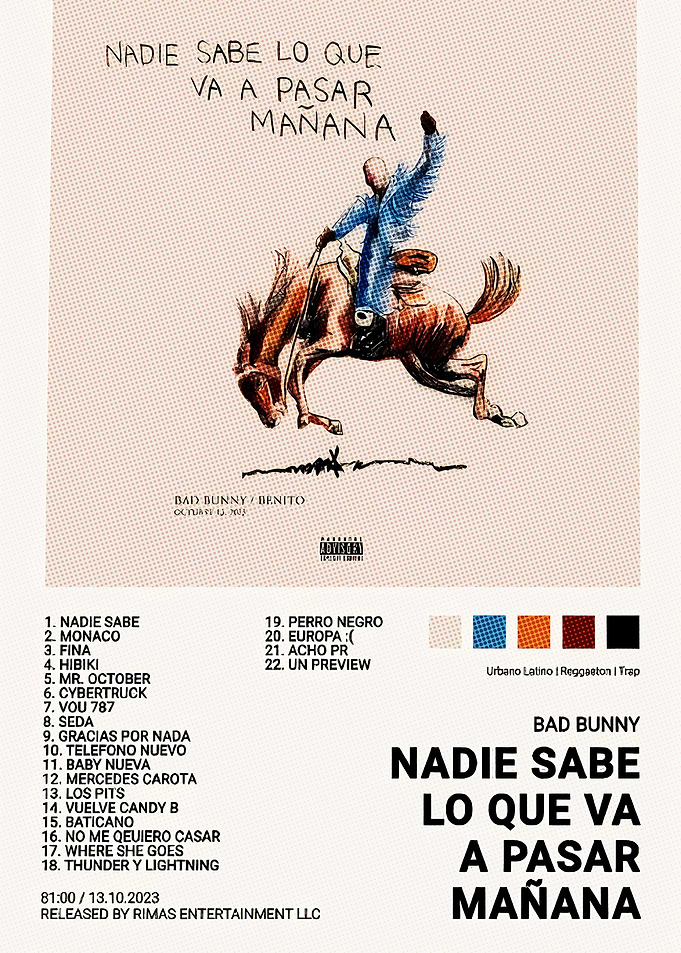 Bad Bunny Album Cover