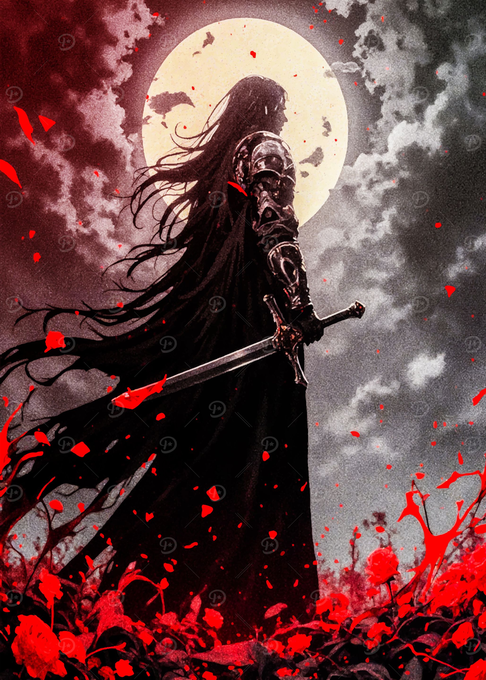 Dark Knight with Sword