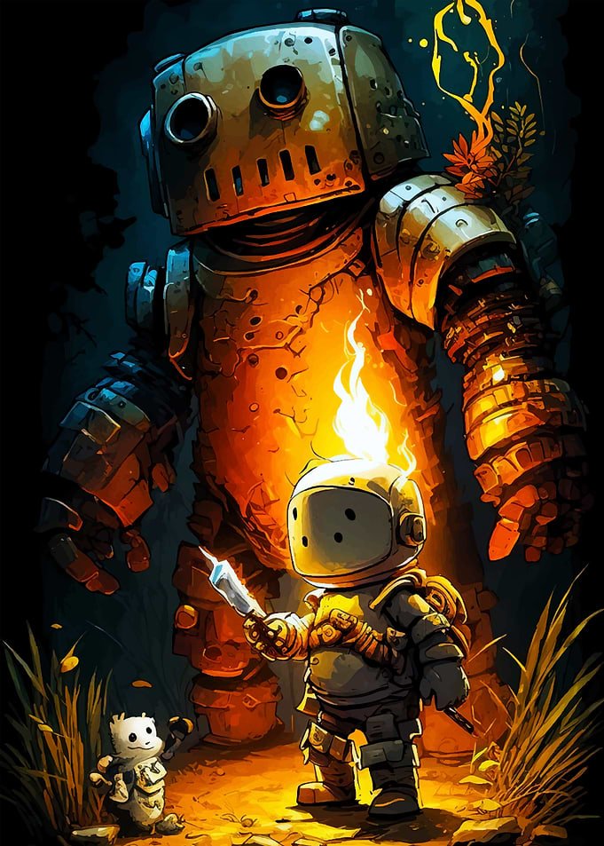 The Flame and the Colossus