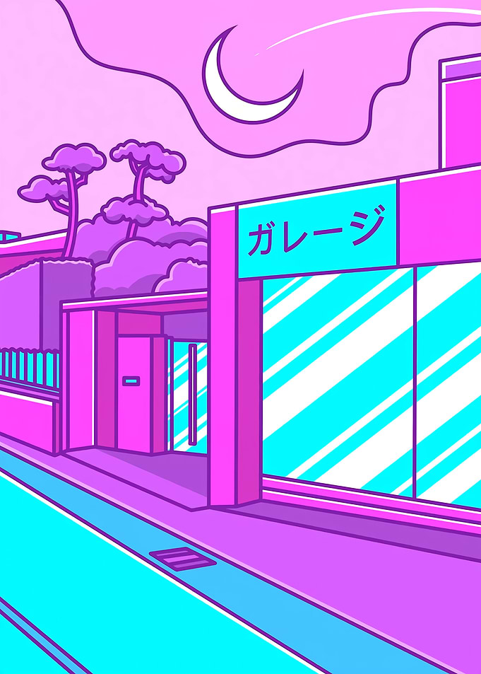 Neon Cityscape