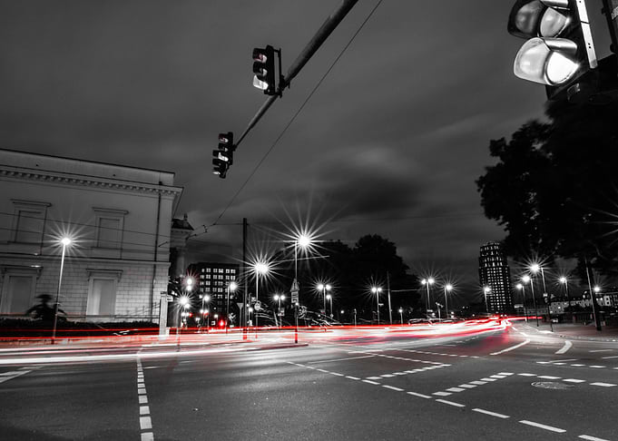 Night City Intersection