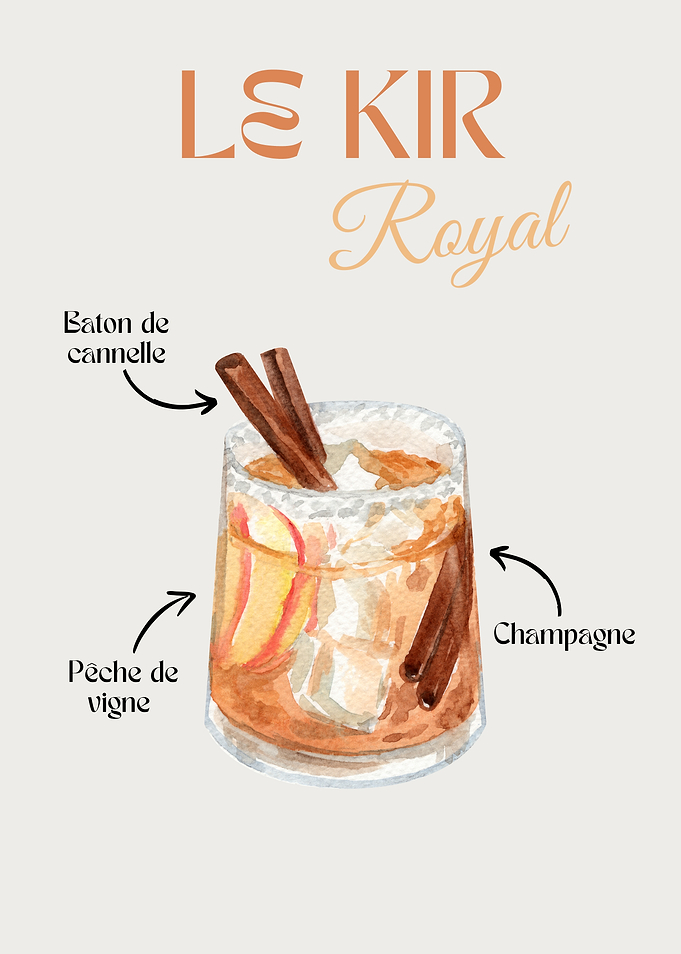 Le Kir Royal Cocktail Recipe