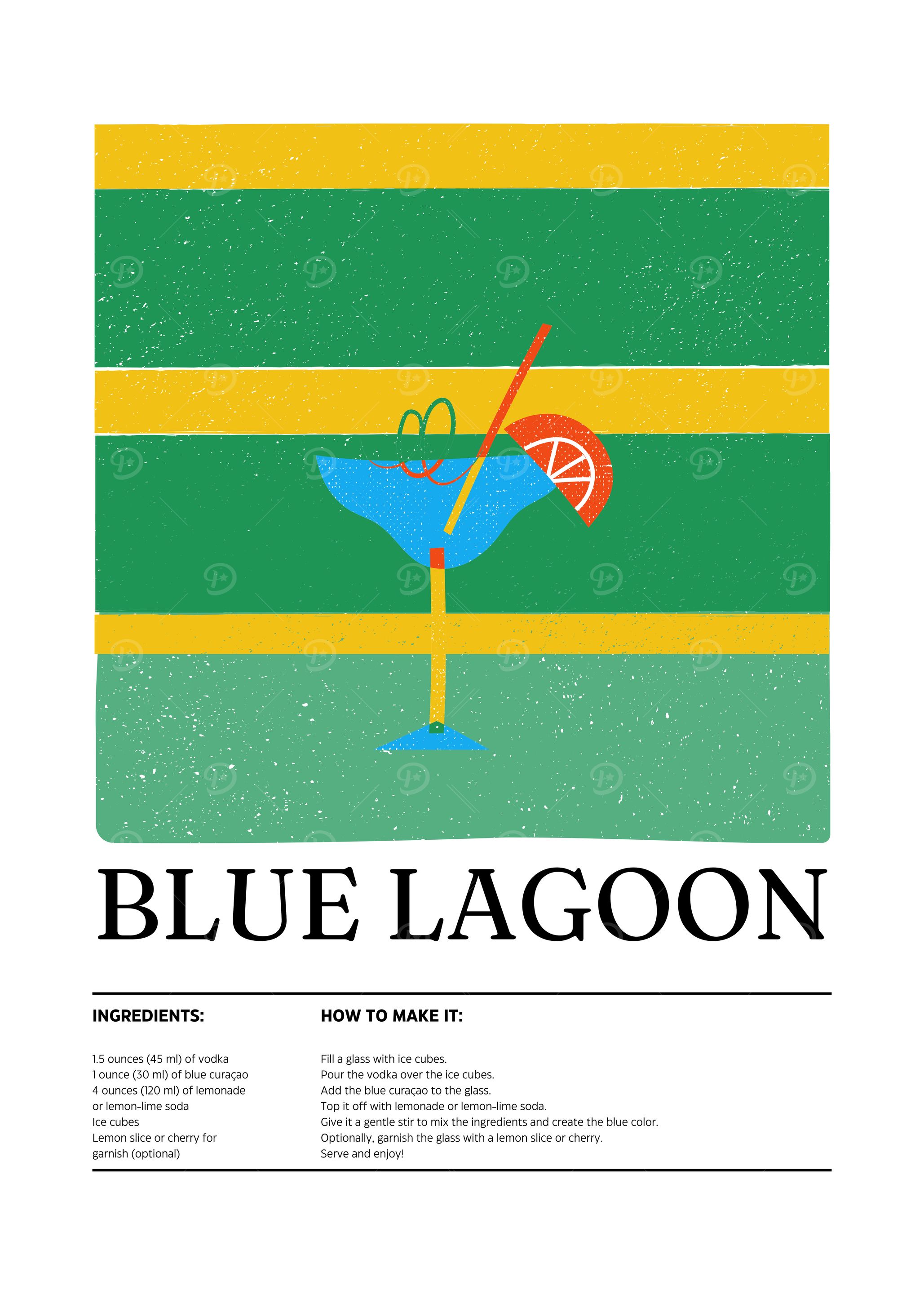 Blue Lagoon Cocktail Recipe