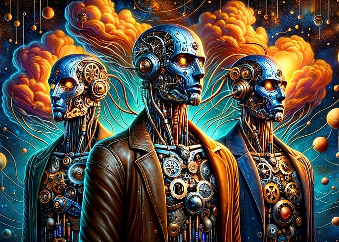 Steampunk Androids