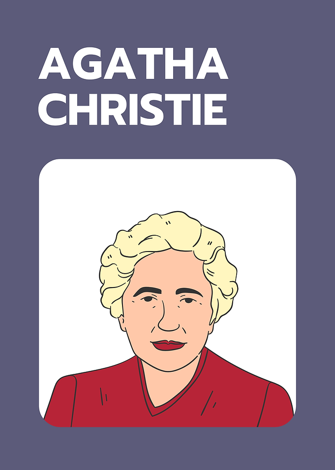 Agatha Christie Illustration