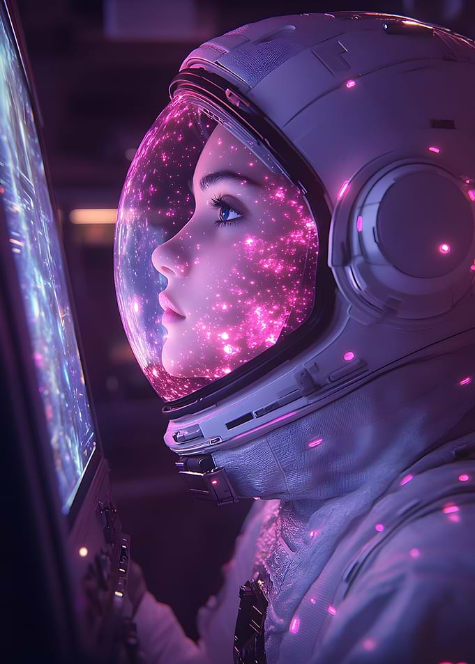 Astronaut in Space Suit
