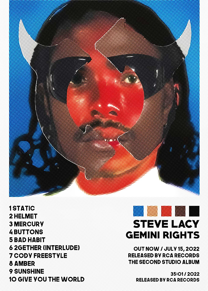 Steve Lacy Gemini Rights Album Cover