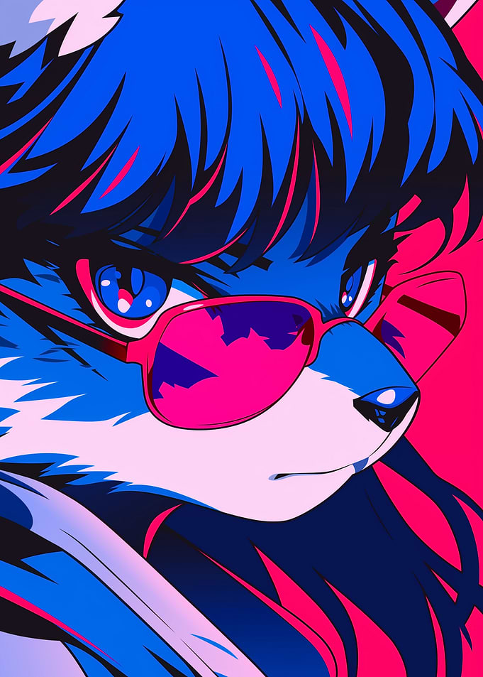 Cool Fox in Sunglasses