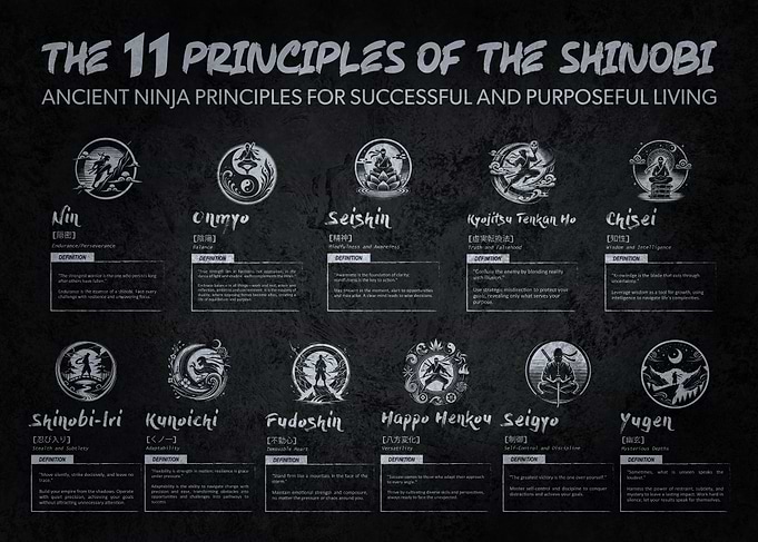 11 Principles of the Shinobi - Wisdom for Purposeful Living