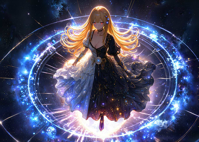 Anime Girl in Space