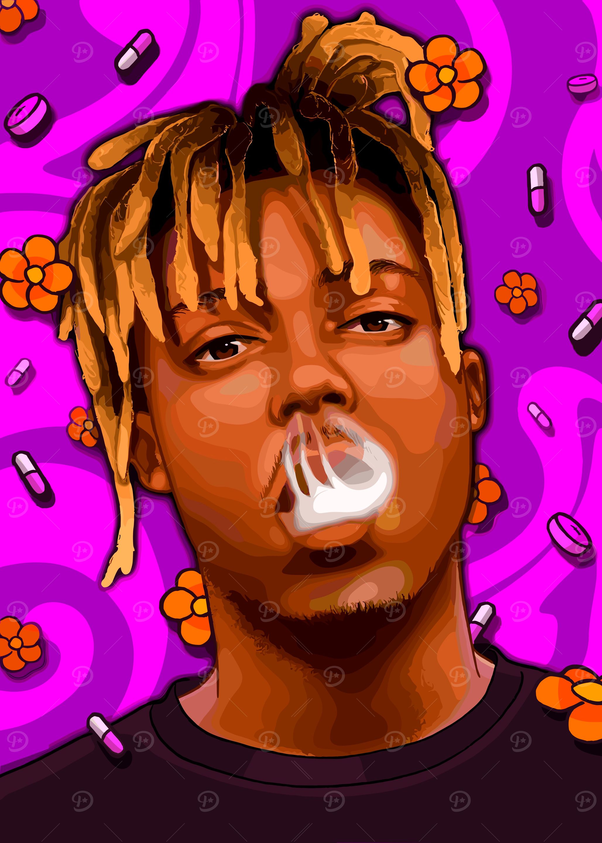 Juice Wrld Digital Art