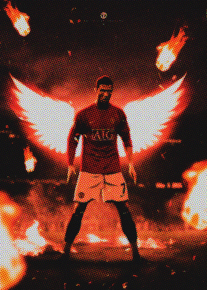 Cristiano Ronaldo with Win