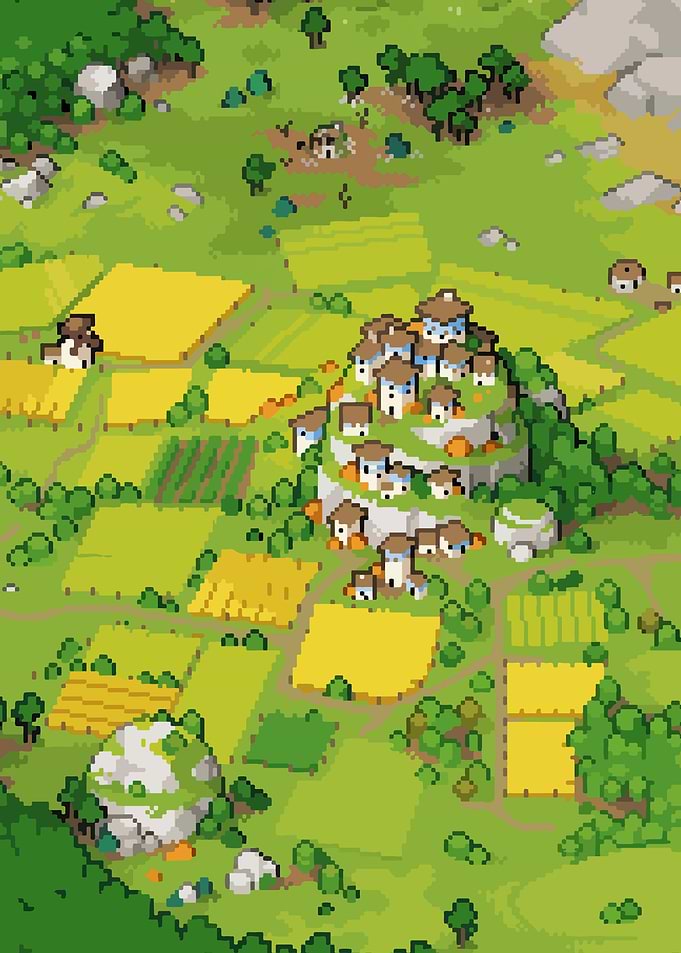 Village on Hilltop