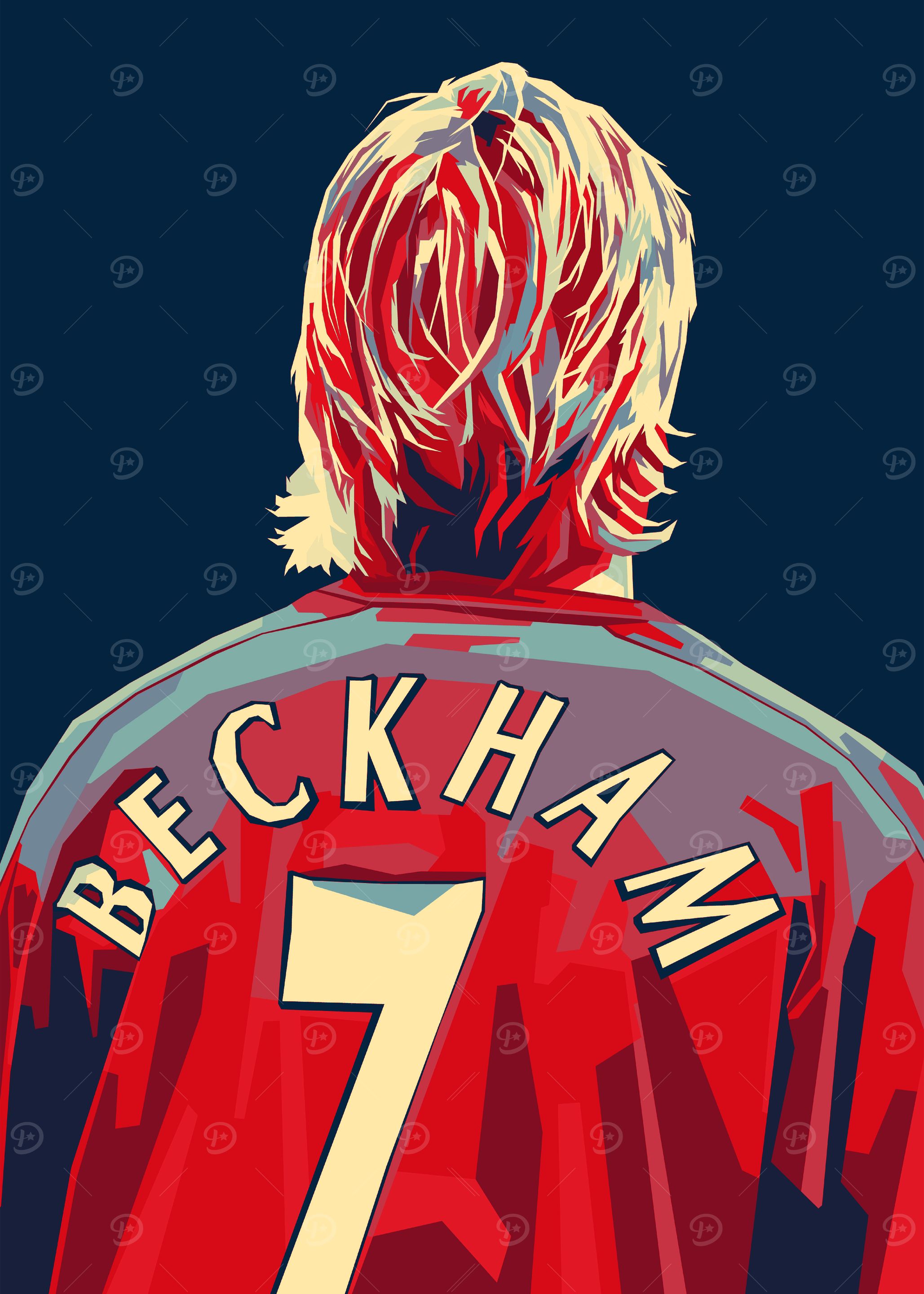 Beckham Manchester United Jersey