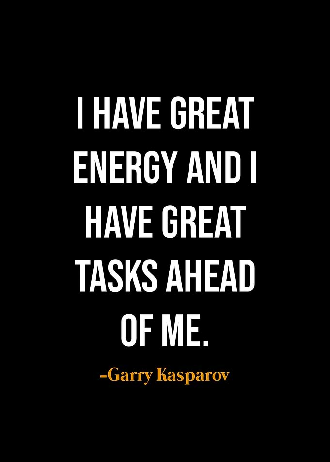Garry Kasparov Quote