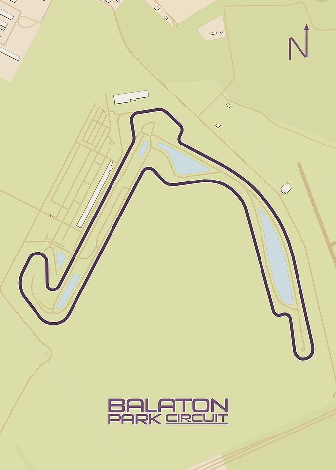 Balaton Park Circuit Map