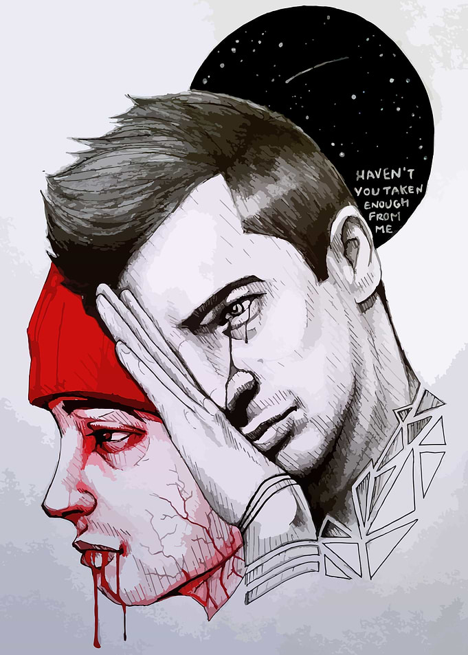 Two Men, One Pain