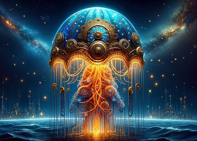 Steampunk Jellyfish