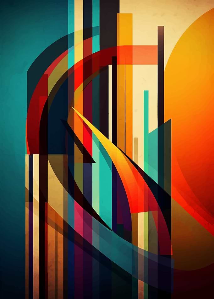 Abstract Geometric Art