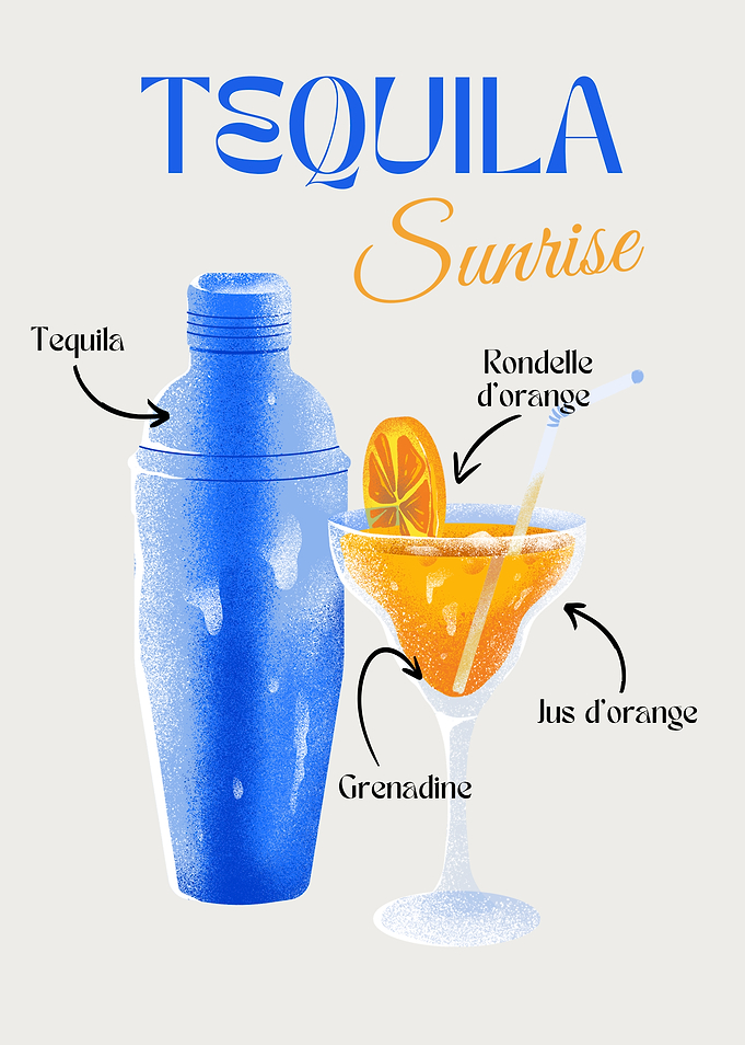 Tequila Sunrise Cocktail Recipe