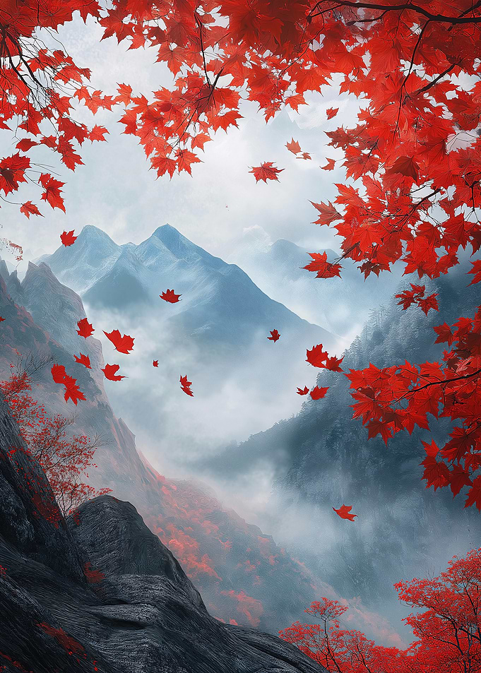 Autumn Mountain Landscape