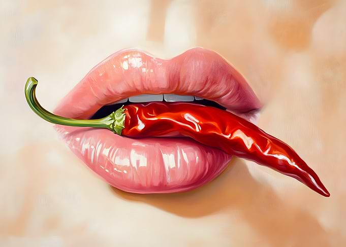 Pepper in Lips