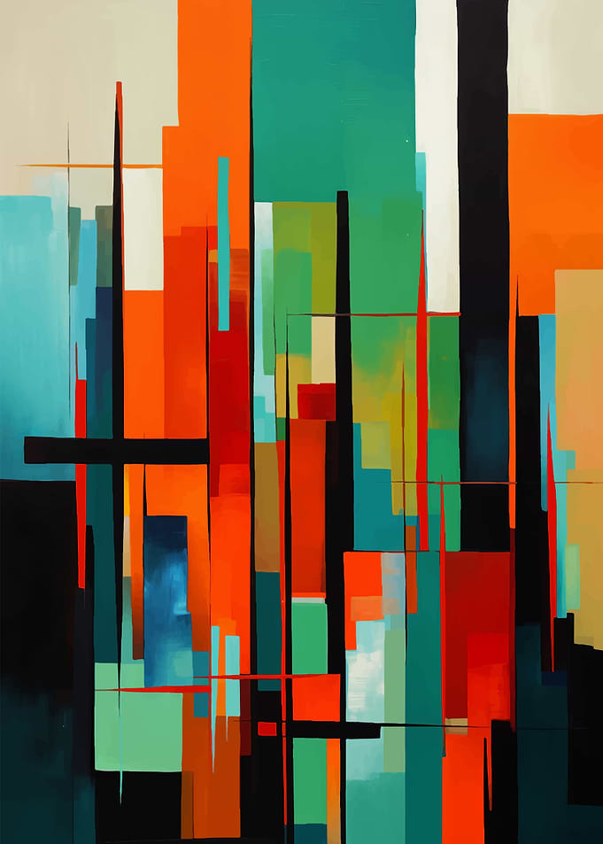 Abstract Geometric Art