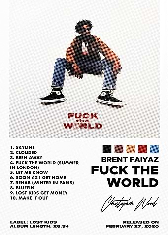 Brent Faiyaz Album Cover