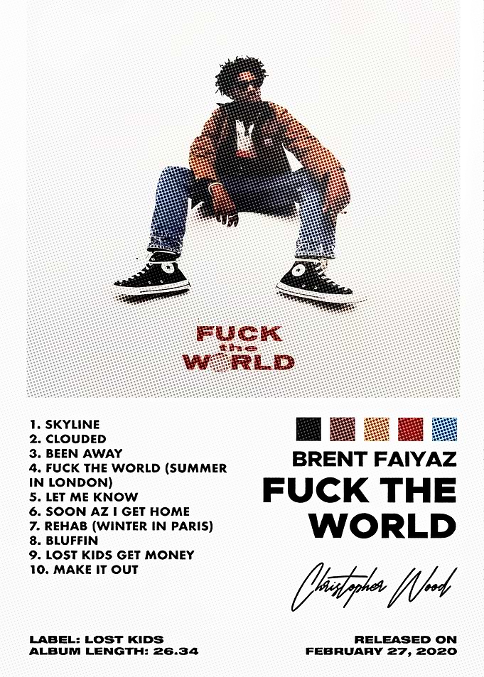 Brent Faiyaz Album Cover