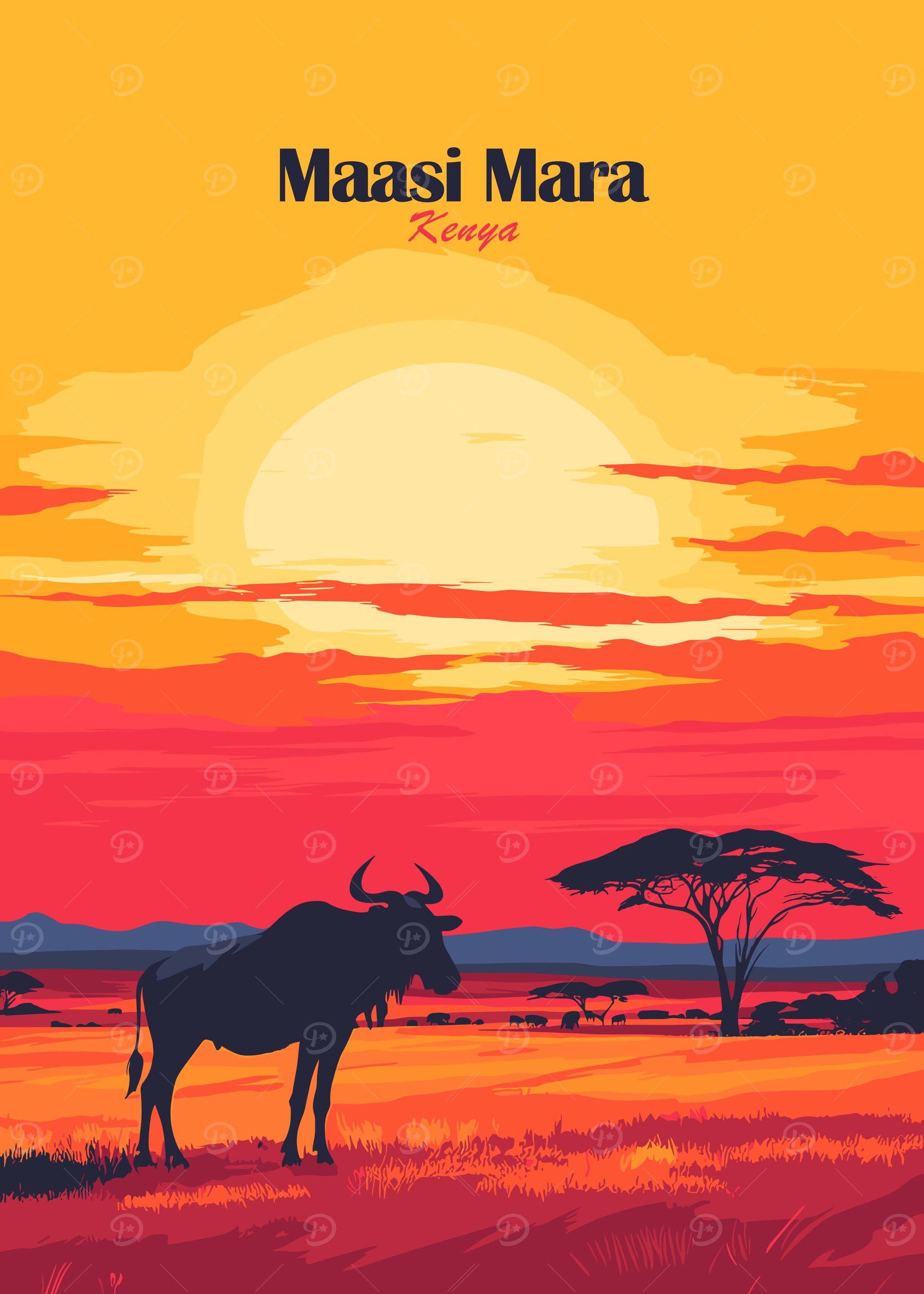 Maasai Mara Sunset