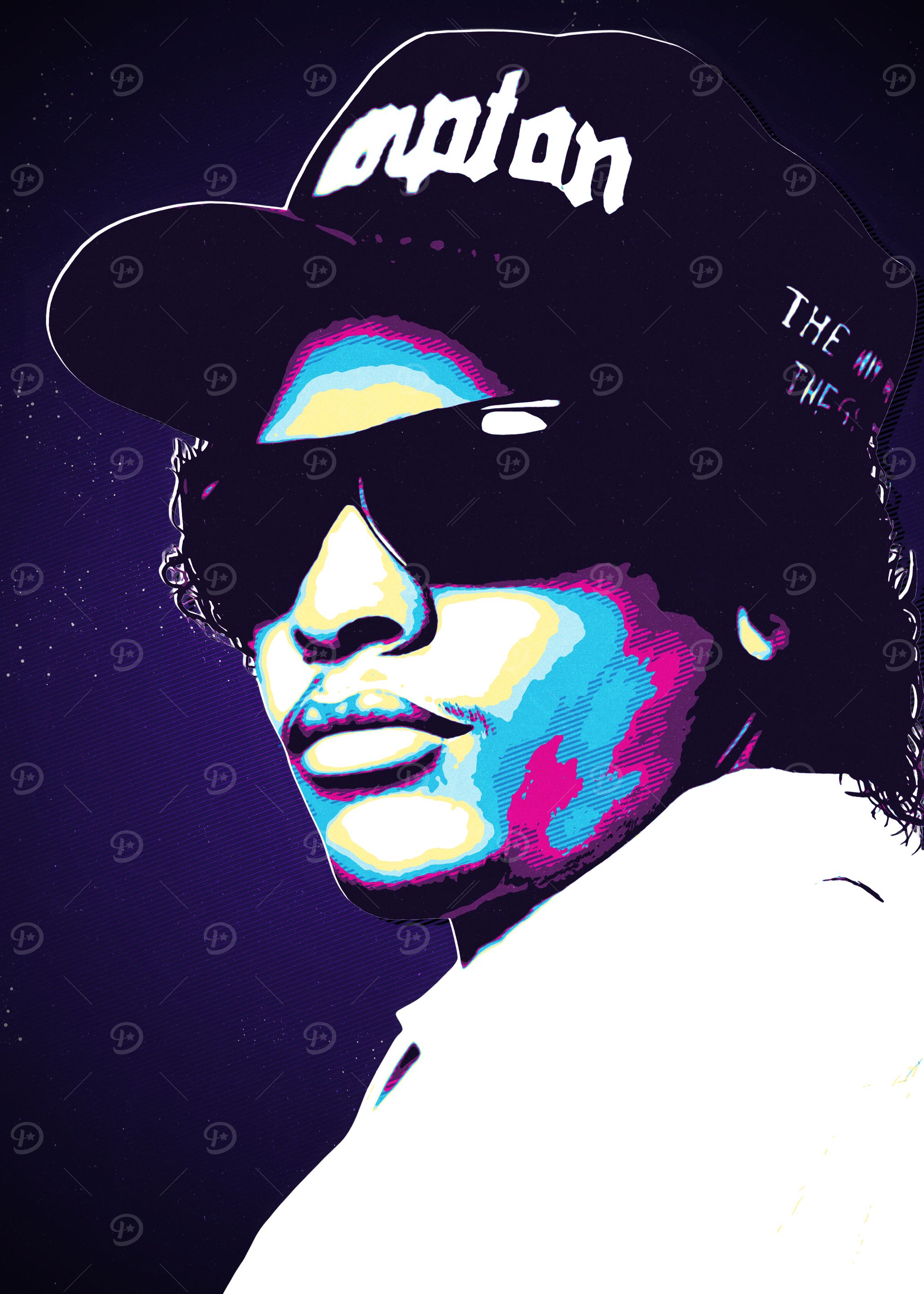 EAZY E Retro Art
