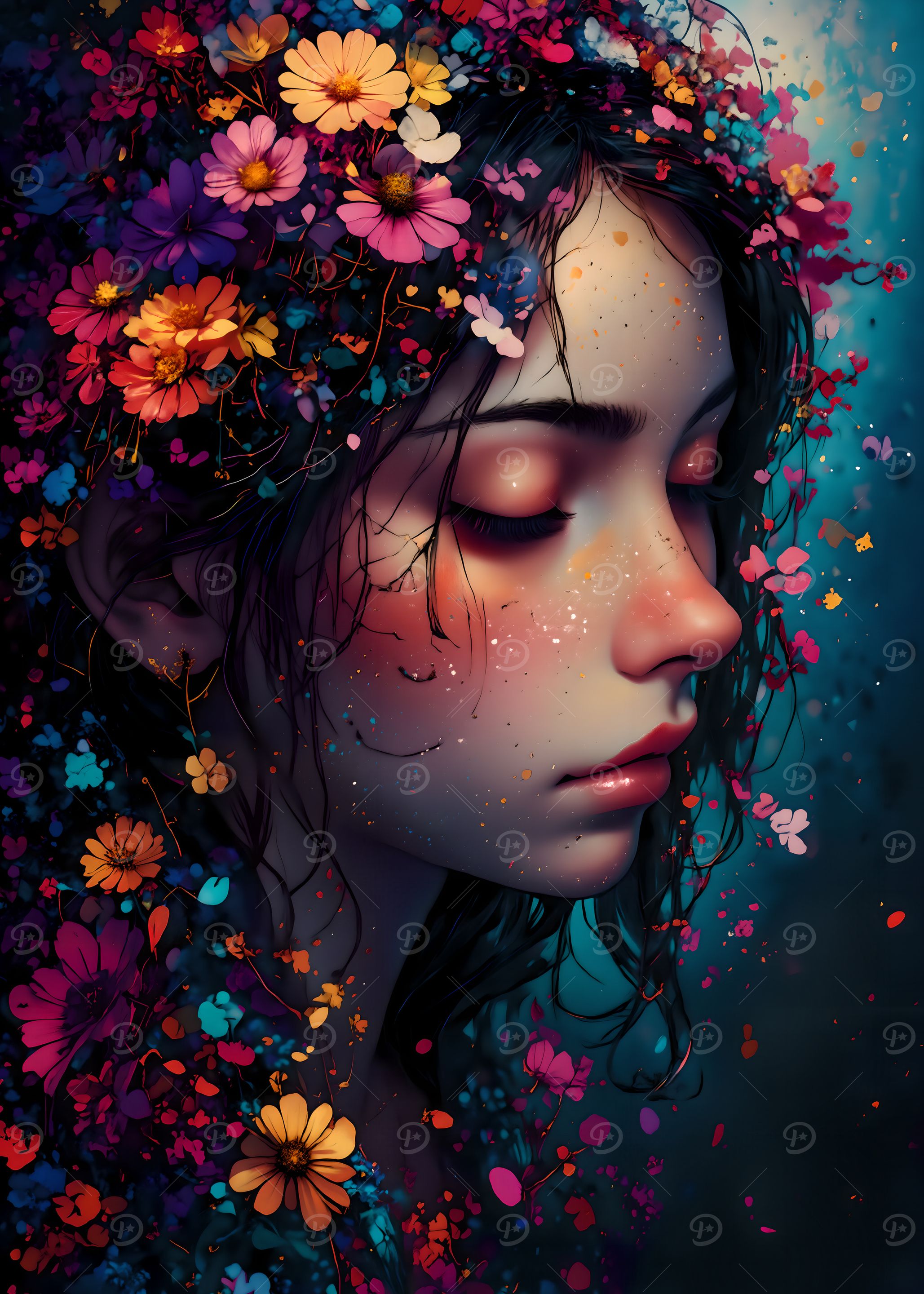 Floral Portrait
