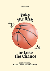 Basketball Motivational Poster