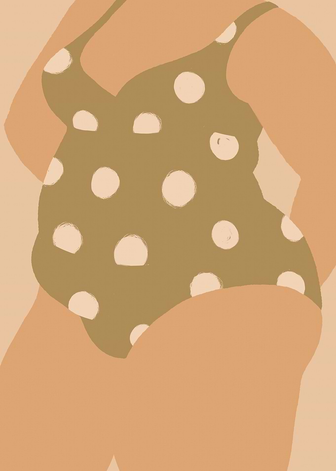 Polka Dot Swimsuit
